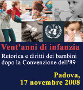 immagine dal pieghevole del programma del seminario VENT'ANNI DI INFANIZA IN ITALIA